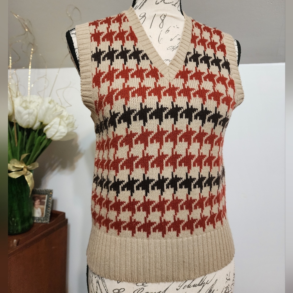 VTG Fall Autumn DonnKenny Sweater Vest